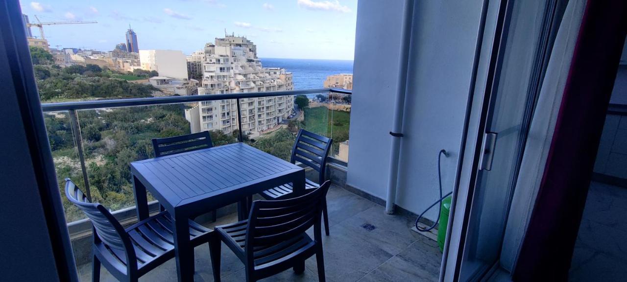 Sea View Apartment 2 Bedrooms 2 Bathrooms, 2 Minutes Away From The Sea Saint Julian's Exterior foto