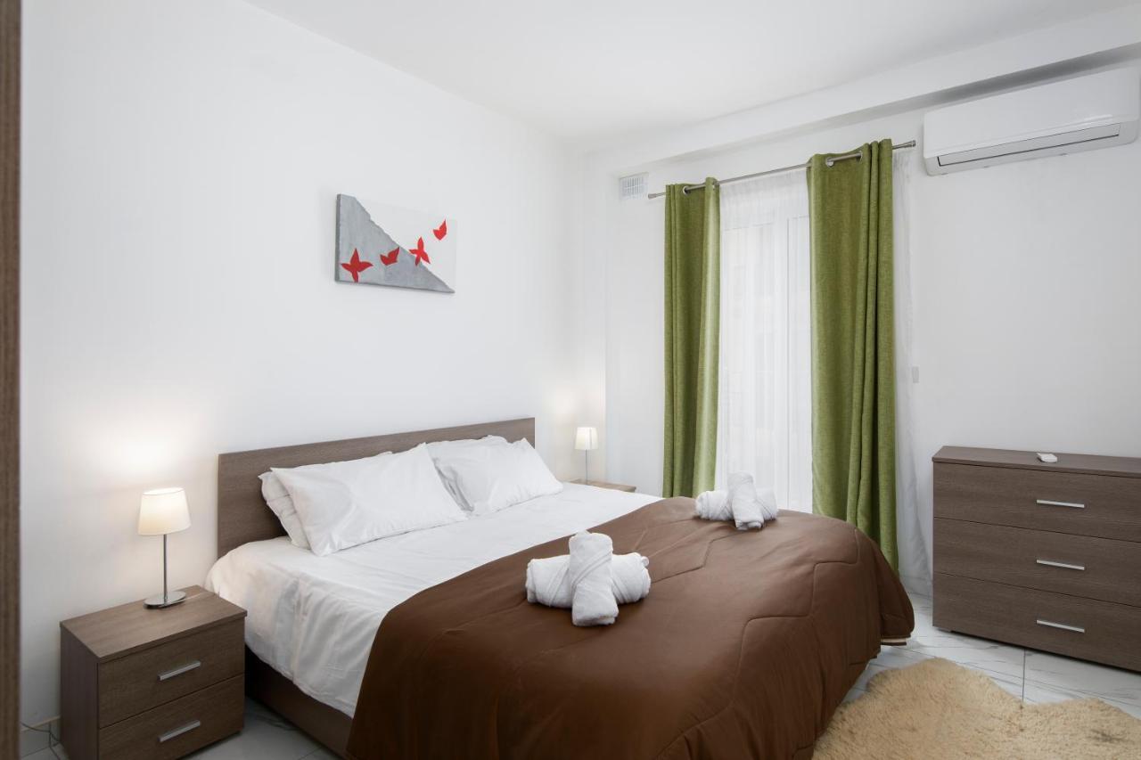 Sea View Apartment 2 Bedrooms 2 Bathrooms, 2 Minutes Away From The Sea Saint Julian's Exterior foto