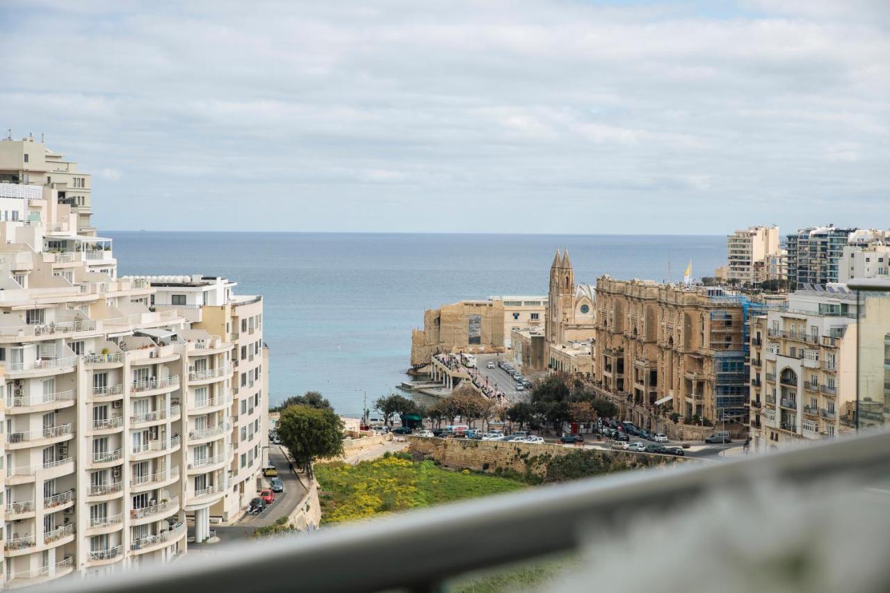 Sea View Apartment 2 Bedrooms 2 Bathrooms, 2 Minutes Away From The Sea Saint Julian's Exterior foto