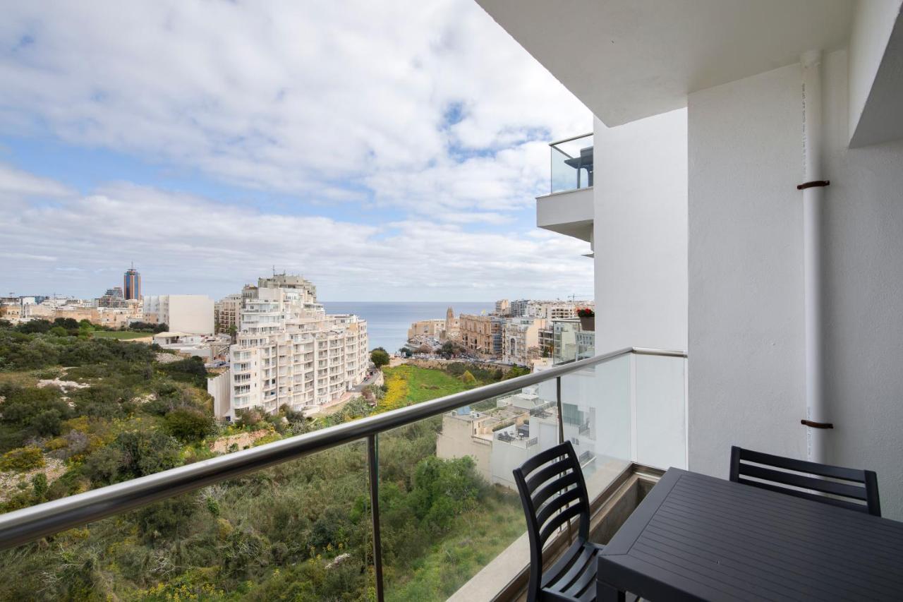 Sea View Apartment 2 Bedrooms 2 Bathrooms, 2 Minutes Away From The Sea Saint Julian's Exterior foto