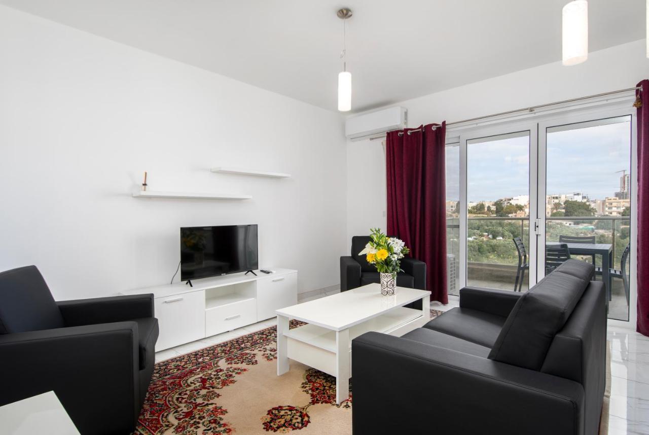 Sea View Apartment 2 Bedrooms 2 Bathrooms, 2 Minutes Away From The Sea Saint Julian's Exterior foto