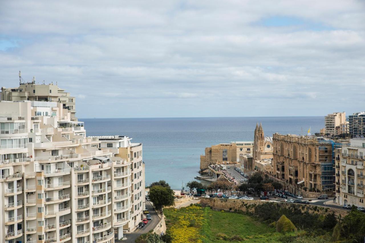 Sea View Apartment 2 Bedrooms 2 Bathrooms, 2 Minutes Away From The Sea Saint Julian's Exterior foto